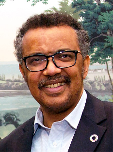 Dr. Tedros Adhanom Ghebreyesus. Director General OMS