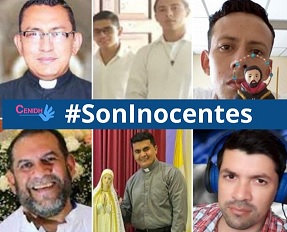 religiosos católicos encarcelados en Nicaragua 2023
